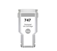 Compatible con Cartucho de Tinta HP 746 747 for DesignJet Z6 Z9+(747-Gray)