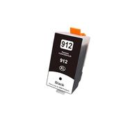 Compatible con Cartucho de Tinta HP 912 912XL for Impresora OfficeJet 8010 8012 8013 8014 8017 8018 8020 8022 8023 8024 8025(1pcs Black)