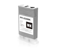Compatible con Cartucho de Tinta pigmentada Canon ImagePROGRAF TA-20 TA-30 TM-240 TM-340 PFI-030(1pc-Matte Black)