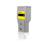 Compatible con Cartucho de Tinta pigmentada Canon PFI-320 con Chip for Impresora imagePROGRAF TM200 TM205 TM300 TM305(320-Y-Pigment)