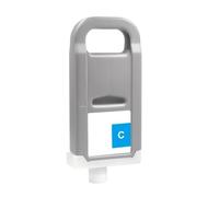 Compatible con Cartucho de Tinta pigmentada Canon PFI-710, Repuesto for impresoras de Gran Formato TX-2000 TX-3000 TX-4000(PFI-710C)