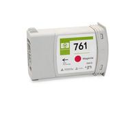 Compatible con Cartucho de Tinta pigmentada HP DesignJet T7100 T7200 761(Magenta)