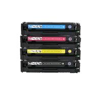 Compatible con Cartucho de tóner HP, 202a CF500 CF500a CF501A CF503a for M254 M254nw M254dw M280nw M281fdw M281fdn