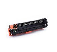 Compatible con Cartucho de tóner HP 210 210A CF210A CF211A CF212A CF213A 131A for LaserJet Pro 200 Color M251nw/Pro 200 Color M276n/nw(BK)