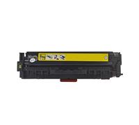 Compatible con Cartucho de tóner HP, 304A CC530A 531A 532A 533A for Impresora Color CM2320n CM2320nf Fxi CP2025 CP2525n CP2025dn(CC532A-Y)