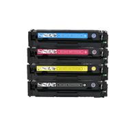 Compatible con Cartucho de tóner HP, CF500A CF501A CF502A CF503A for Impresora M254 M254nw M254dw M280nw M281fdw M281fdn