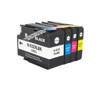 Compatible con Cartuchos de Tinta 932XL 933XL HP932 933 Officejet 6100 6600 6700 7110 7510 7512 7610 7612(1 Set 4PC)