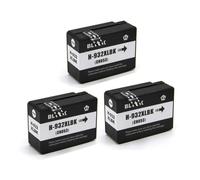 Compatible con Cartuchos de Tinta 932XL 933XL HP932 933 Officejet 6100 6600 6700 7110 7510 7512 7610 7612(BK 3PC)