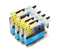 Compatible con Cartuchos de Tinta Brother LC103 LC101 for Impresora multifunción inyección MFC J4310DW J4410DW J4510DW J4610DW J4710DW J6520DW J6720(4 C)