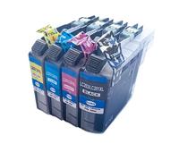 Compatible con Cartuchos de Tinta Brother LC201 LC203XL Alto Rendimiento for Impresora multifunción inyección MFC J460DW J480DW J485DW J680DW J880DW J885DW J5520DW(3BK)