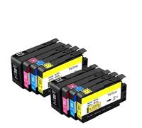 Compatible con Cartuchos de Tinta H-*0P 965XL 962XL 963XL 964XL for OfficeJet Pro 9010 9020 9012 9015 9018 9019 9025 9026 9028 9029(4color(2set))