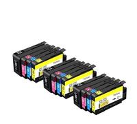 Compatible con Cartuchos de Tinta H-*0P 965XL 962XL 963XL 964XL for OfficeJet Pro 9010 9020 9012 9015 9018 9019 9025 9026 9028 9029(4color(3set))