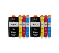 Compatible con Cartuchos de Tinta H-/P 912XL 912 HP912 for impresoras OfficeJet Pro 8020 8022 8023 8024 8025 8026 8028 8035(2Set)