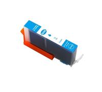 Compatible con Cartuchos de Tinta HP 924XL de Alto Rendimiento, Paquete de 4 for impresoras 8120e 8130e 8135e(1 Cyan)