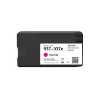 Compatible con Cartuchos de Tinta HP, 937 937E for Impresora Todo en uno OfficeJet Pro 9730 9720 9130 9120 9110B(Magenta)