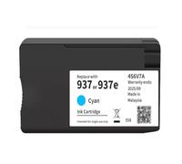Compatible con Cartuchos de Tinta HP 937, Hp9730, Officejet Pro 9110B Todo en uno, 9730/9720/9130/9120(Cyan)