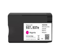 Compatible con Cartuchos de Tinta HP 937, Hp9730, Officejet Pro 9110B Todo en uno, 9730/9720/9130/9120(Magenta)