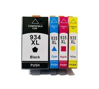 Compatible con Cartuchos de Tinta HP934 XL 935 XL 934 935 para Impresora Officejet Pro 6812 6830 6815 6835 6230 6820