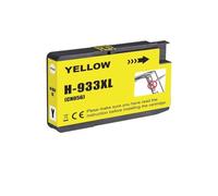 Compatible con Cartuchos de Tinta Officejet 6100 6600 6700 7110 7610 HP932XL HP933XL CN053AE CN054AE CN055AE CN056AE(1 Yellow)