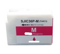 Compatible con Cartuchos de Tinta pigmentada EPSON SJIC36P T44C1, 1-12 Uds., for Impresora de Etiquetas a Color, Serie CW-C6000 C6500(SJIC36P T44C3-1pcs-M)
