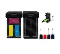 Compatible con Cartuchos de Tinta Recargables Canon PG-575XL y CL-576XL for PIXMA TS3550i TS3551i TR4750i TR4751i(1 BK 1 Color)