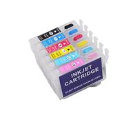 Compatible con Cartuchos de Tinta T0801 T0802 T0803 T0804 T0805 T086 Stylus Photo P50 T59 R265 R270 R285 R290 R360 Recarga