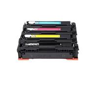 Compatible con Cartuchos de tóner Canon CRG-075 CRG-075H de 4 Colores for impresoras LBP646Cdw MF662Cdw(075 NO Chip)