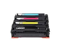 Compatible con Cartuchos de tóner Canon CRG-075 CRG-075H de 4 Colores for impresoras LBP646Cdw MF662Cdw(075 with Chip)