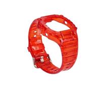 Compatible con Casio G-SHOCK DW5600 5610 GW-B5600 GW-M5610 Correa de reloj silicona(Jelly red,For 5610mm series)