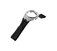 Compatible con Casio G-shock GA2100 GA2110 GBM2100 GMA-S2100 Correa de nailon for reloj(Silver case black,For GMA-S2100)