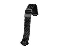 Compatible con Casio GBX-100 GBA-800 GMA-B800 810 GBD-800 GA-800 | Pulsera de metal Correa de reloj de acero inoxidable modificada negra