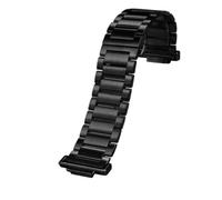 Compatible con Casio GBX-100 GBA-800 GMA-B800 810 GBD-800 GA-800 | Pulsera de metal Correa de reloj de acero inoxidable modificada negra