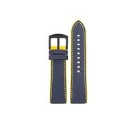 Compatible con Casio PROTREK PRG-601 PRG-600 PRG-650 PRW-6600Y PRW-60 PRW-30 GA2200 Correa de goma for reloj 23mm 24mm(A Blue Yellow-Black,24mm)