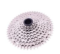 Compatible con Cassette SunRace CSMS3/CSMX3 de relación Amplia (11-46T/11-51T), Rueda Libre para Bicicleta de montaña de 10 velocidades, para buje HG.(11-51T Silver)