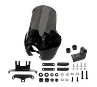 Compatible Con CBC Cali TSport, Parabrisas Ahumado De Carenado | Compatible con Harley,Softail Street Bob FXBB 2018-2024 Softail estándar.(Glossy Black LS)