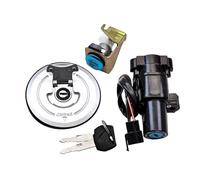 Compatible Con CBR250RA Para CBR250R 2011 2012 2013 Kit De Bloqueo De Tapa De Combustible De Interruptor De Encendido De Motocicleta Con Llave Accesorios De Motocicleta Interruptor de encendido