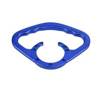 Compatible con CBR500RR CBR1000RR CBR600RR manija Universal de Pasajero empuñaduras de reposabrazos de Tanque de Combustible de Gas de Mano(Blue)