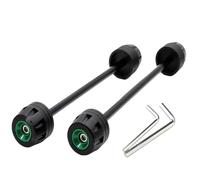 Compatible Con CBR600RR 2005-2015 14 12 10 08 06 Deslizadores De Choque De Horquilla De Eje Delantero Trasero De Motocicleta(CBR600RR 07-08 Green)