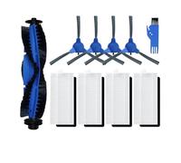 Compatible con Cecotec Conga 1090 1790 Titanium Ultra Robot Aspiradora Repuestos Accesorios Cepillo Lateral Principal Filtro Hepa Trapo Fregona(Set C)