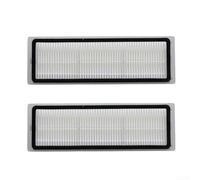 Compatible con Cecotec para Conga X100 para robot aspirador X-treme lavable reutilizable filtro de repuesto color blanco cuatro piezas (paquete de 2)