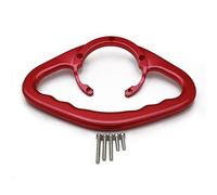 Compatible con Cfmoto Series 250SR 300SR 450SR CNC Todos los años, Barras de Agarre para manija de Pasajero, reposabrazos de Tanque(Red)