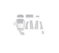 Compatible Con Chery Para Tiggo 7 Para Pro 2020-2024 Película Para Pantalla Navegación Coche HD Protector Pantalla Táctil Transparente Accesorios Auto Protector Pantalla(Whole set A LHD)