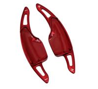 Compatible con Chevrolet Camaro MK6 Zl1 Lt1 RS SS 2016 2018 Palancas de Cambio al Volante, Extensor de Palanca de Cambios JS-090 (Rojo)