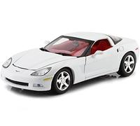 Compatible con Chevrolet Corvette (C6) Blanco 1:24 Motor MAX 73270