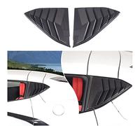 Compatible con Chevrolet Corvette C8 2020-2023, cubierta de rejilla de ventana lateral trasera, calcomanías para persianas de ventana trasera, cubierta de ventilación de aire (patrón de fibra de carbono)