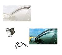 Compatible con Chevrolet/Daewoo Kalos 5P dal 2002 in POI (19.217) Deflector DE Aire Y PROTECCIÓN del Viento DE LA Lluvia para LA Barra DE Ventana del Coche Delantero DE Vidrio Pantalla