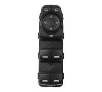 Compatible Con Chevrolet Electric Power Window Control Switch Control Botón De Vidrio Regulador Empuje Interior Piezas Ajuste 23326296 Botón Ventana Trasera