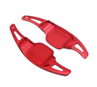Compatible con Chevrolet para Camaro 2012 2013 2014 2015 Accesorios De Estilo para Coche Levas De Cambio para Volante Decoración Selecciones Universales para Coche Paleta Cambio Volante(Red)