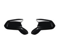 Compatible Con Chevrolet Para Camaro SS RS ZL1 LT 2016 2017 2018 2019 2020 2021 Cubierta Para Espejo Retrovisor Lateral De Puerta, Estilo Bocina tapas espejo(Negro)