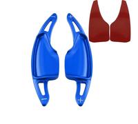 Compatible Con Chevrolet Para Corvette C7 R Z06 ZR1 Convertible 2018 Para Grand Sport Levas De Cambio, Pegatinas De Extensión Para Volante Levas Volante(Azul)